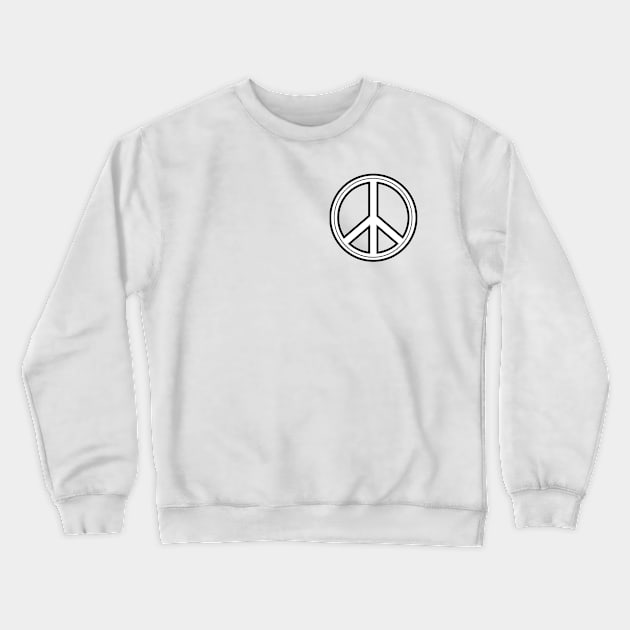 PEACE Crewneck Sweatshirt by camojeda89@gmail.com